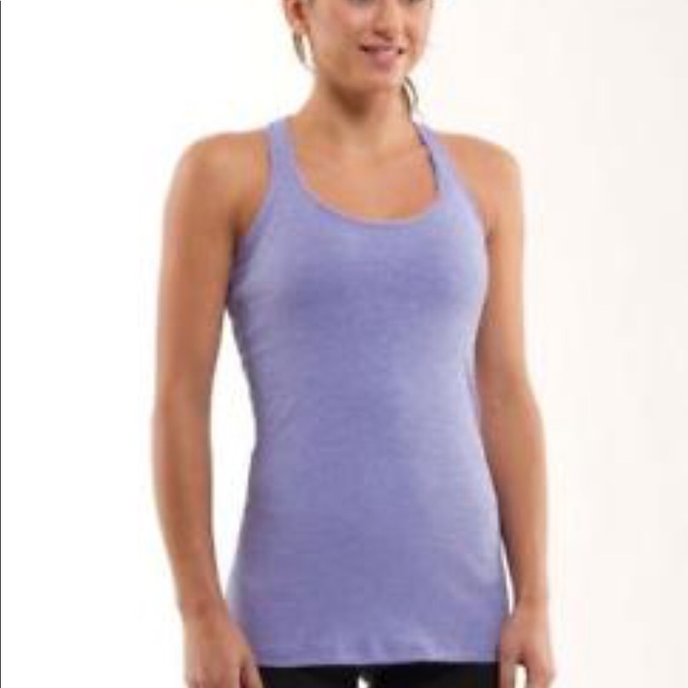 Lululemon racerback heathered Lillac size 4